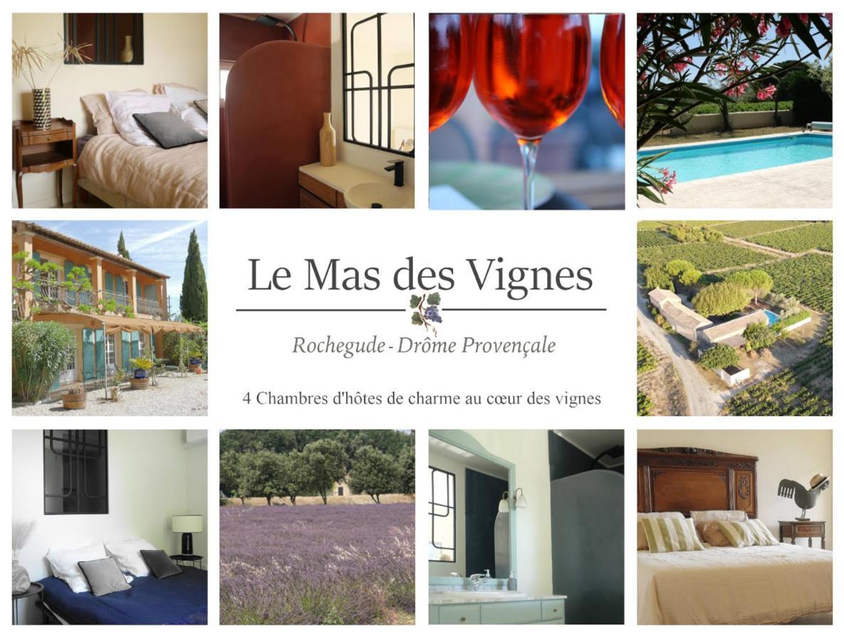 Hotel Maison D'Hotes Le Mas Des Vignes Rochegude  Zewnętrze zdjęcie